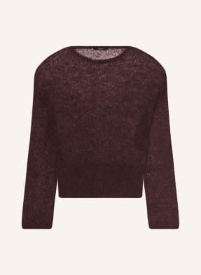 Someday Pullover Tivora Mit Mohair rot