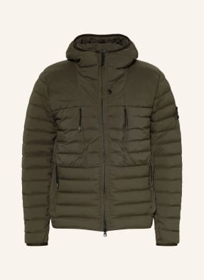 Stone Island Lightweight-Daunenjacke braun