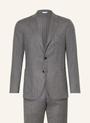 Boglioli Oblek Extra Slim Fit tmavě šedá