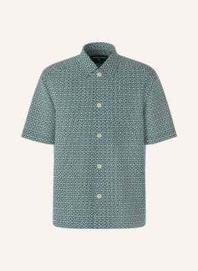Strellson Kurzarm-Hemd Navi Comfort Fit gruen