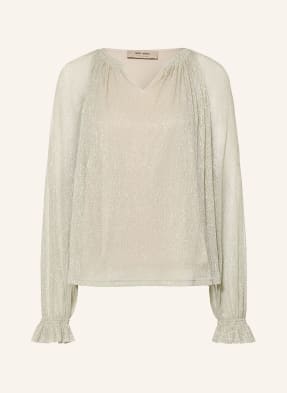 Mos Mosh Blusenshirt Mmximena Glam Mit Glitzergarn gold