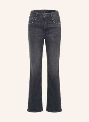 Mos Mosh Straight Jeans Mmrachel Mit Nieten grau