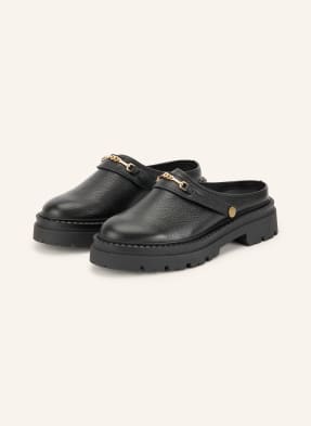Steve Madden Pantofle S Platformou Karina Mules černá