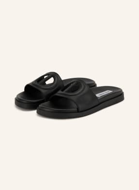 Steve Madden Pantofle Mayke S Výřezy černá