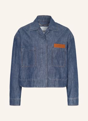 Fendi Džínová Bunda f0qb0 navy
