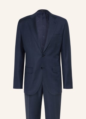 Brioni Oblek Newplum Extra Slim Fit tmavě modrá