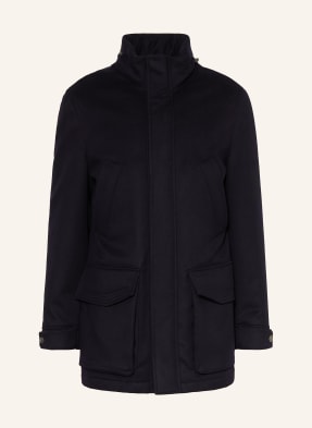 Brunello Cucinelli Kašmírová Parka tmavě modrá