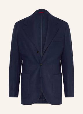Brunello Cucinelli Kašmírové Sako Slim Fit tmavě modrá
