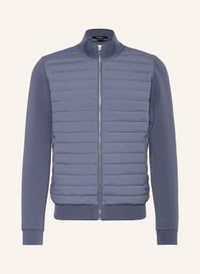 Reiss Blouson Freddie Im Materialmix blau