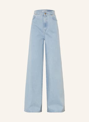 Max Mara Wide Leg Jeans Affari blau