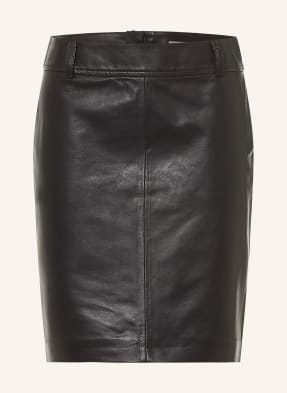 Marc O'polo Lederrock schwarz
