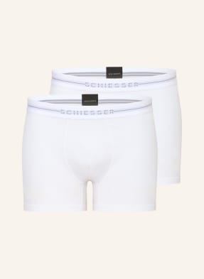 Schiesser Boxerky, Balení Po 2 Kusech bílá