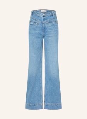 Ba&Sh Flared Džíny Ranja blue blue jeans