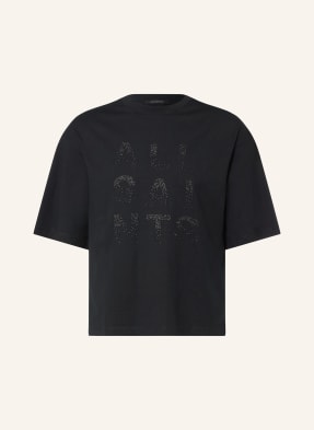 Allsaints T-Shirt Stacks Amelie Mit Schmucksteinen schwarz