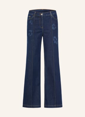 Sportalm Flared Džíny S Ozdobnými Kamínky 2616 dark denim (23)