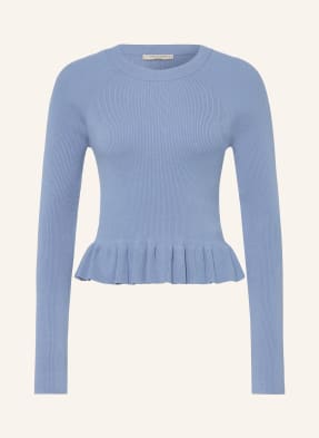 Allsaints Pullover Jas Mit Rüschen blau