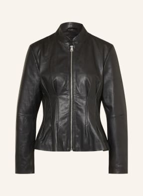 Allsaints Lederjacke Clo schwarz