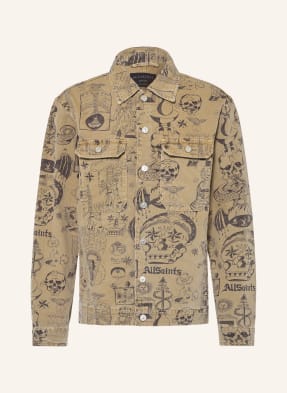 Allsaints Jeansjacke Sherb beige