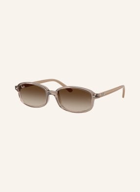 Ray-Ban Sluneční Brýle rb9132s béžová/hnědá gradient