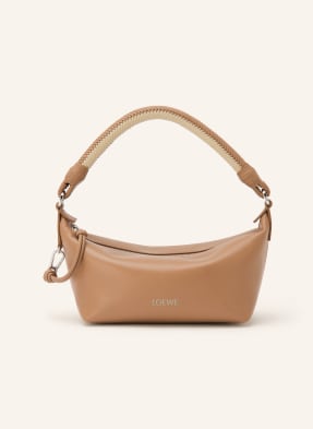 Loewe Schultertasche Cala Mini braun