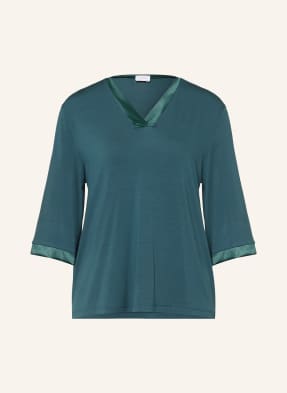 Mey Schlafshirt Serie Pure Chic Mit 3/4-Arm gruen