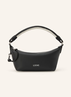 Loewe Kabelka Přes Rameno Cala Mini černá / stříbrná / bílá