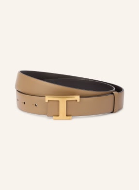 Tod's Ledergürtel Zum Wenden braun