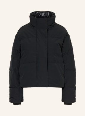 Canada Goose Cropped Péřová Bunda Grandview černá