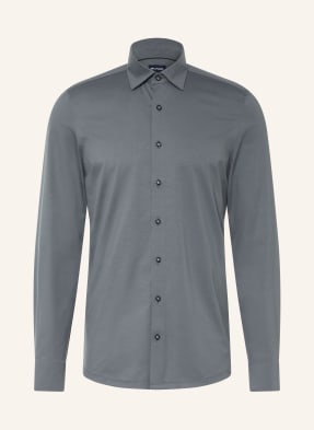 Olymp Jerseyhemd Level Five 24/Seven Body Fit grau