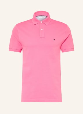 Tommy Hilfiger Piqué-Poloshirt Regular Fit rosa