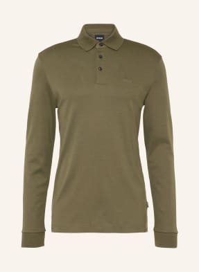 Boss Jersey-Poloshirt Pado gruen