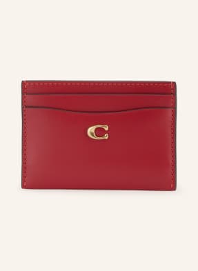 Coach Kartenetui Essential rot