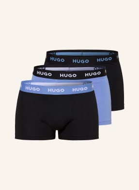Hugo 3er-Pack Boxershorts blau