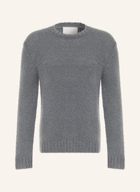 Juvia Pullover Robert Aus Merinowolle grau
