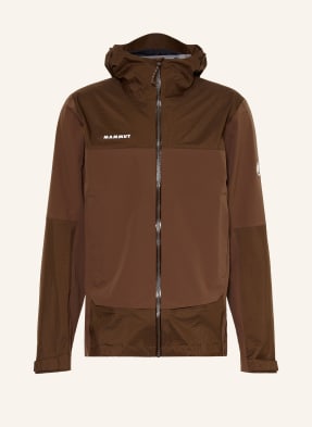 Mammut Hardshell-Jacke Ducan Guide Hs Hooded braun