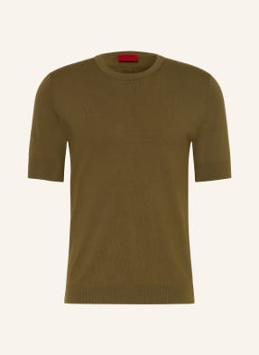 Hugo Strickshirt San Carl gruen