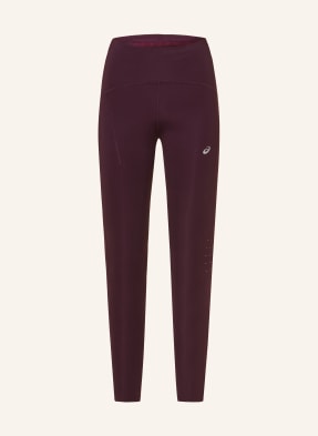 Asics Běžecké Legíny Road High Waist Tight tmavě fialová