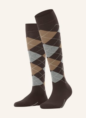 Burlington Podkolenky Marylebone 5235 dark brown