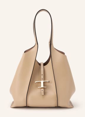 Tod's Beuteltasche Mit Pouch beige