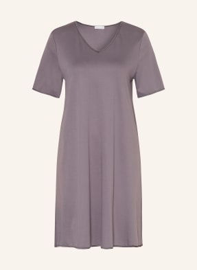 Hanro Nachthemd Cotton Silk grau