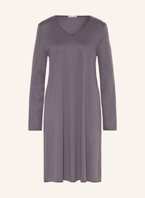 Hanro Nachthemd Cotton Silk grau