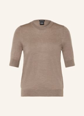 Boss Strickshirt Farbella beige