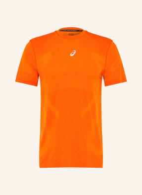 Asics Laufshirt Road Seamless Ss orange
