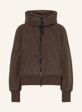 Canada Goose Fleecová Bunda Chillywack tmavě hnědá