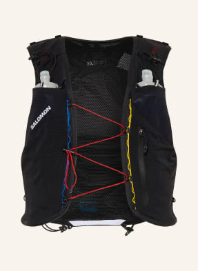 Salomon Běžecká Vesta Adv Skin 5 Race Flag bílá / černá