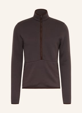 Odlo Střední Vrstva Wool Z Merino Vlny tmavě hnědá