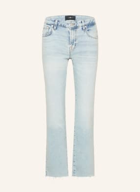 7 For All Mankind Straight Jeans Calie Straight Ankle blau