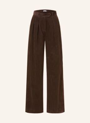 Mrs & Hugs Marlenehose Aus Cord braun