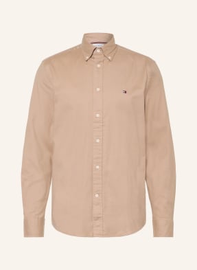 Tommy Hilfiger Flanellhemd Regular Fit beige