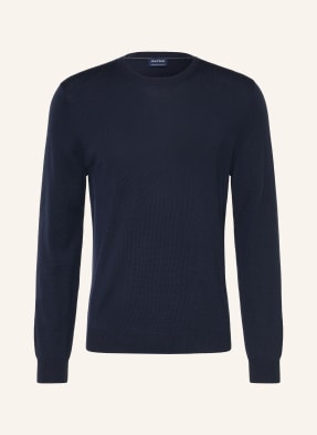 Olymp Pullover Aus Merinowolle blau